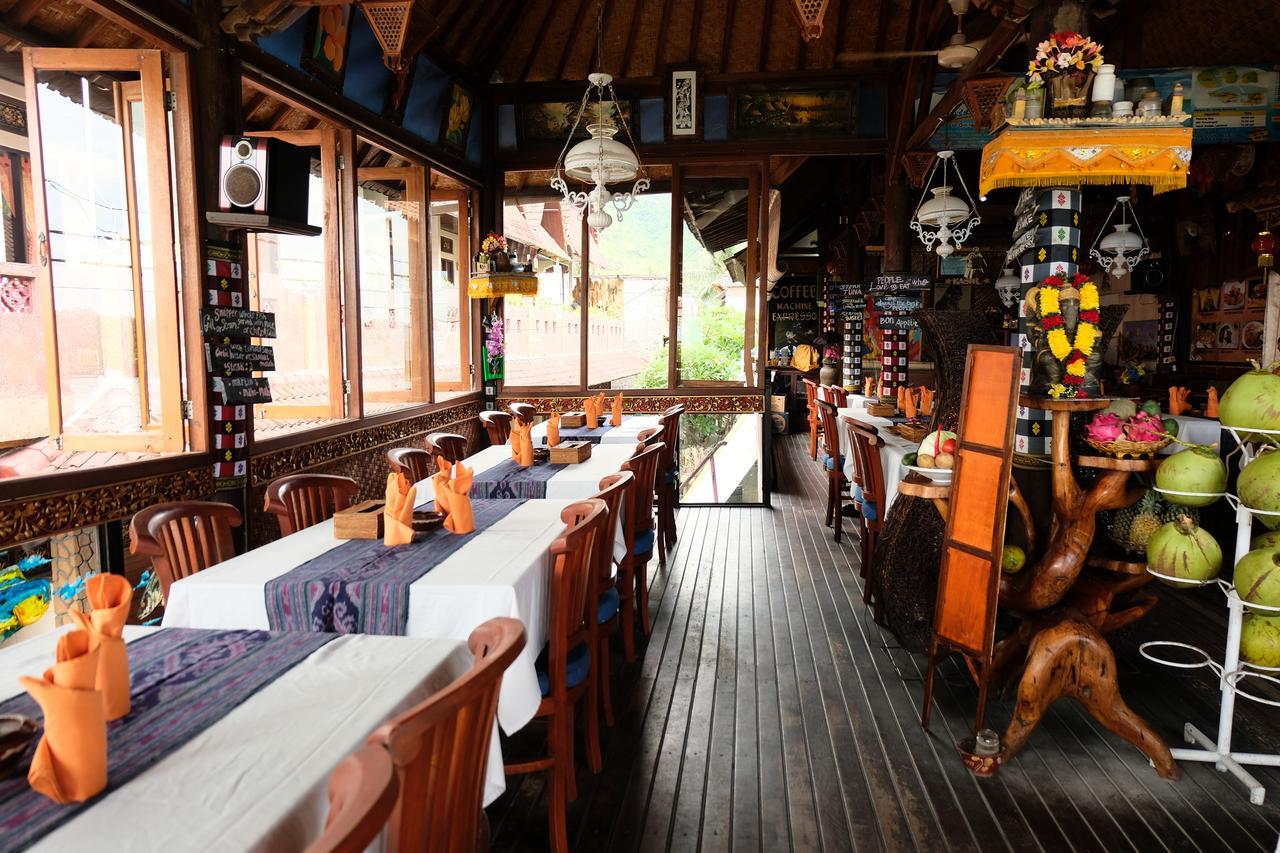 Kerti Beach Bungalow And Restaurant Padangbai  Zewnętrze zdjęcie